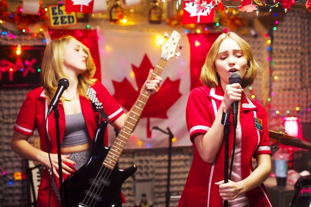 Yoga Hosers, screening at Fantasia, stars Lily-Rose Depp (right) and Kevin Smith's daughter Harley Quinn Smith. Yoga Hosers, screening at Fantasia, stars Lily-Rose Depp (right) and Kevin Smith's daughter Harley Quinn Smith.