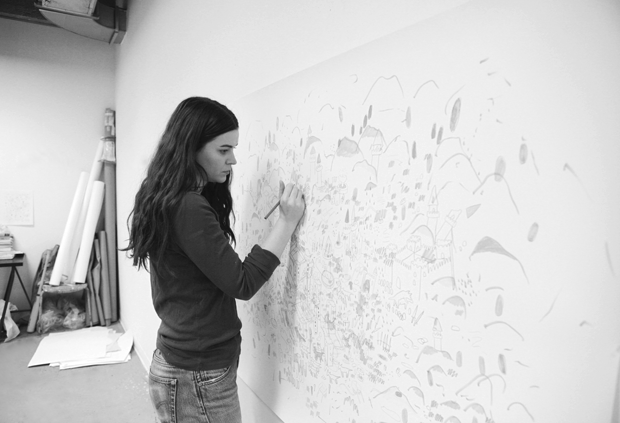 For Rebecca Munce, a summer artist residency “is the ideal situation.” 