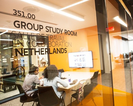 Need to ace that team assignment? Book a group study room today!