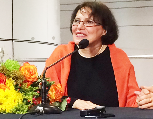 Homa Hoodfar: 'I've had a bitter seven months.' | Photo courtesy: Claire Loewen of The Link
