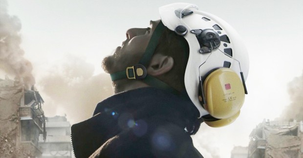 The White Helmets are a group of 3,000 volunteers who work to save lives and strengthen communities in Syria.