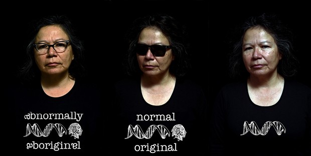 Curator Wanda Nanibush: “Sovereign Acts shows diversity in practices.” | Photo: Abnormally Aboriginal, Shelley Niro, 2013