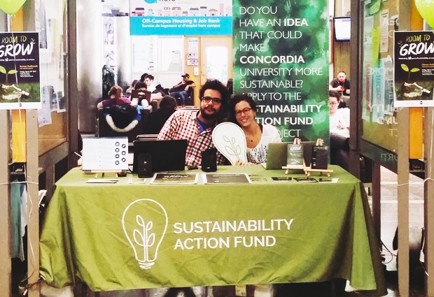 From left: Antonious Petro, the Sustainabilty Action Fund's project coordinator and Nadra Wagdy, its chief executive officer.