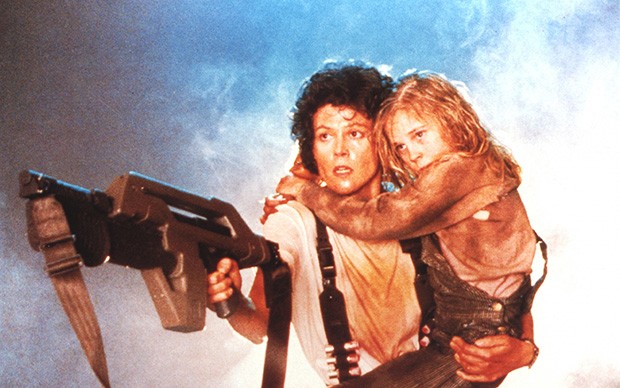 Sigourney Weaver as Ripley in Aliens. | Courtesy of 20 Century Fox