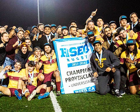 Concordia men’s rugby: provincial champions!