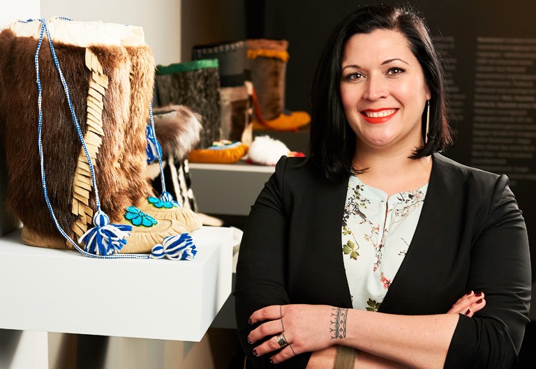Heather Igloliorte: "My work has always focused on engaging with Indigenous peoples." | Photo by David Lipnowski