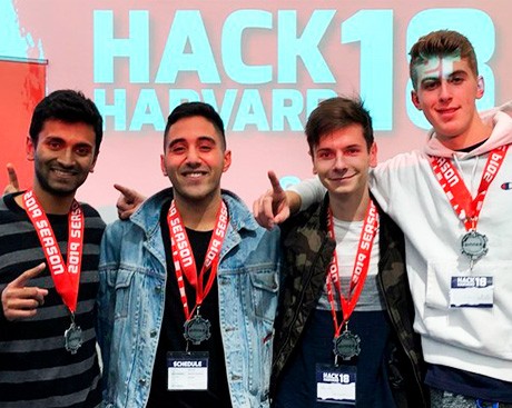 First-year Concordia software engineering students win big at the Harvard University hackathon