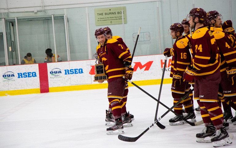 The 33rd annual Corey Cup showdown on October 26 pits Concordia's men's hockey team against McGill.