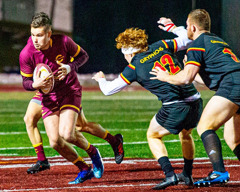 Stingers advance to the semifinals in the Canadian University Men's Rugby Championship