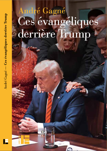 The front cover of a book about Donald Trump and his evangelical supporters