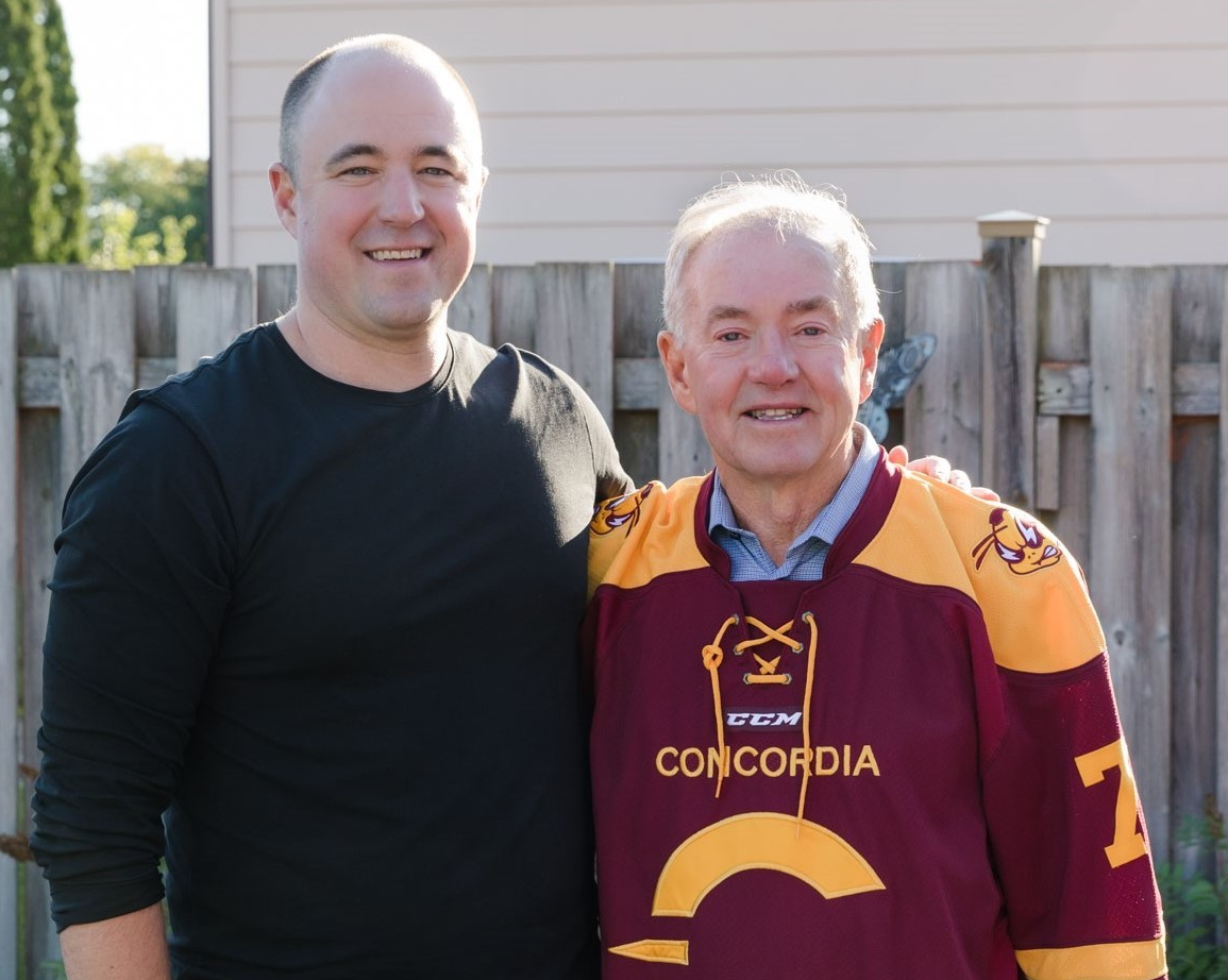 Family ties to Concordia inspire $20,000 gift in support of Stingers hockey