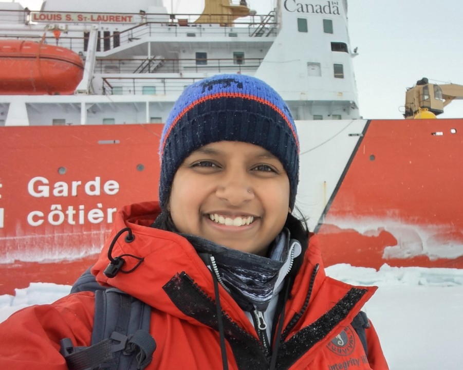 Marine scientist Arthi Ramachandran is helping to fight climate change through policy