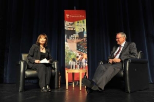 Mutsumi Takahashi and Ken Dryden