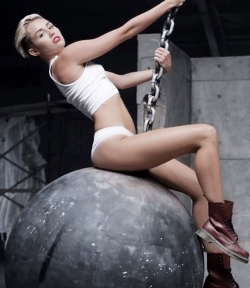 Pop star Miley Cyrus
