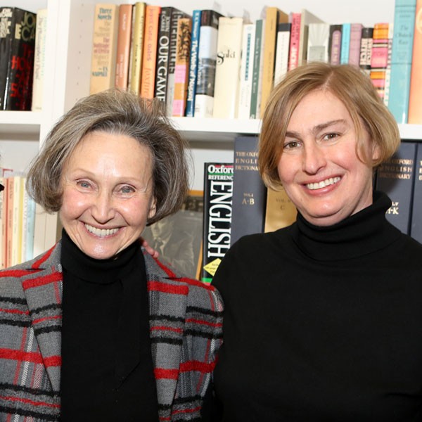 Ruth Steinberg with Jill Didur