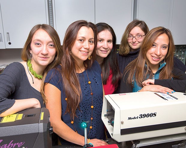 Team members of Concordia’s Lanthanide Research Group