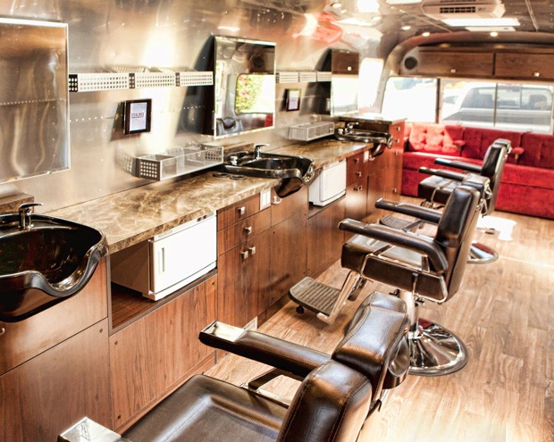 Sterlings Mobile Salon & Barber - interior
