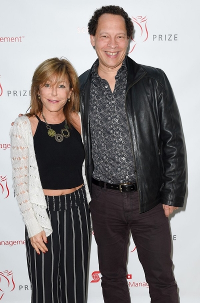 Elana Rabinovitch is pictured with Lawrence Hill