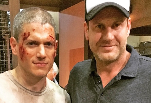 Wentworth Miller and Michael Pohorly