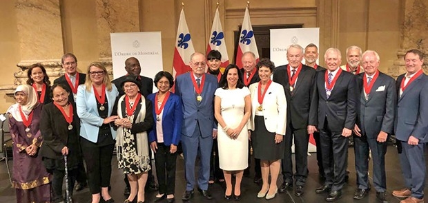 Ordre de Montréal - récipiendaires 2018