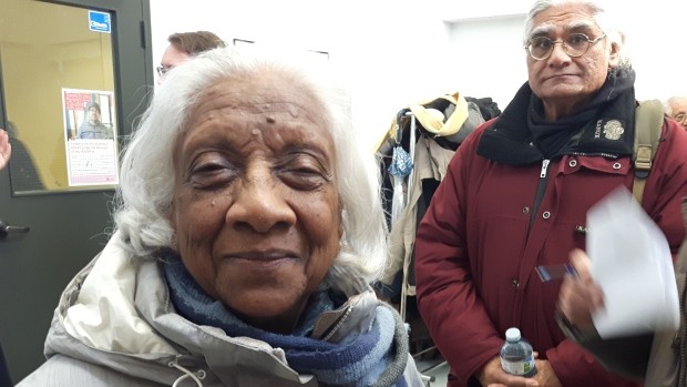 Madhuram Nambiar, who is in her 80s, says the city's consultation process excludes many seniors from taking part. (Sudha Krishnan/CBC)