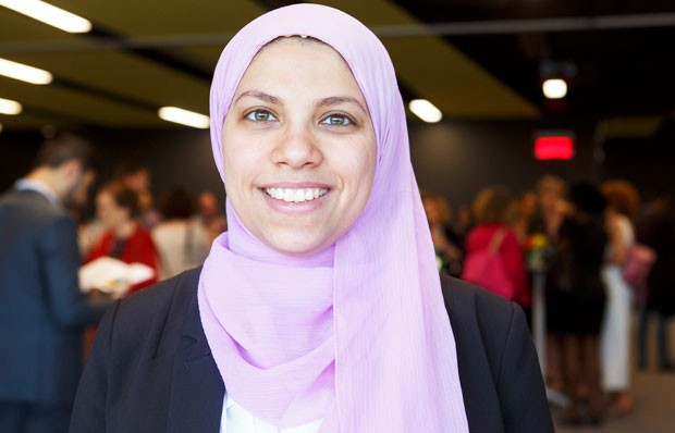 Co-op student Salma Aly: "I got to experience this whole new world."
