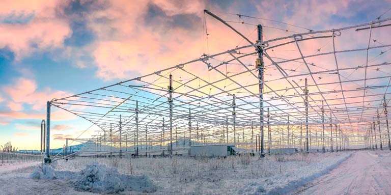 Ghosts in the Air Glow is officially the first Canadian-funded project to take place at HAARP. | Photo courtesy of UAF