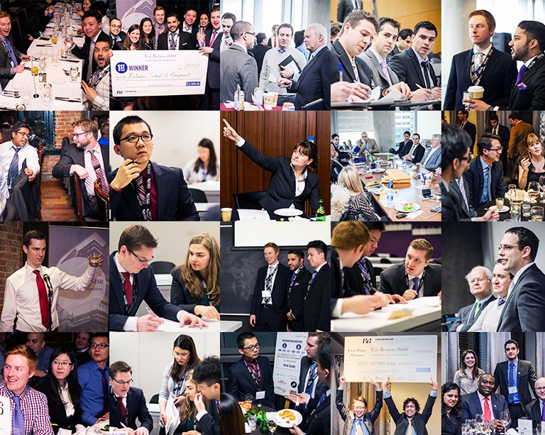 9 university teams put their investment strategies to the test at the Van Berkom JMSB Case Competition