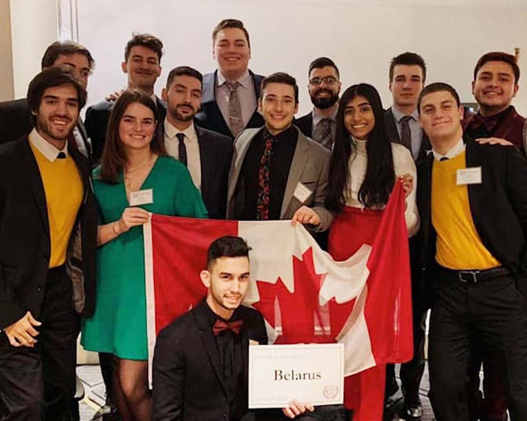 Concordia ranks among the world's top Model United Nations teams