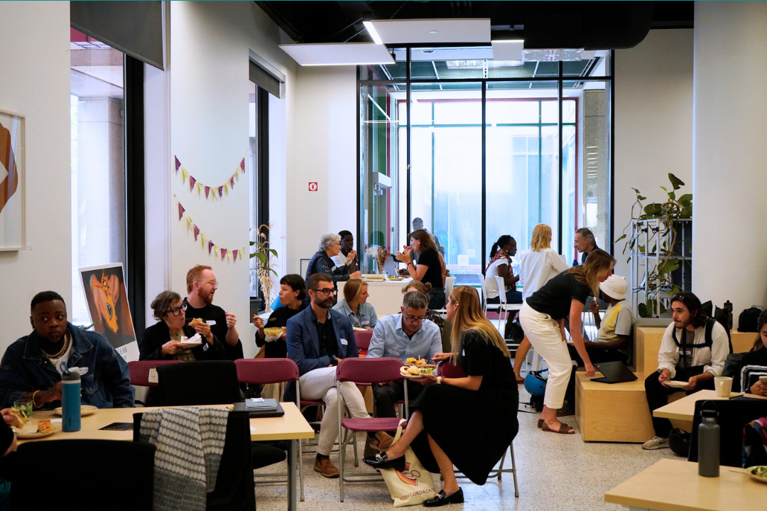 SHIFT participants gather at a workshop