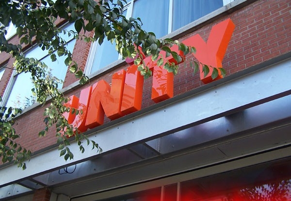 Photo of the outside of a bar in Montreal's Gay Village