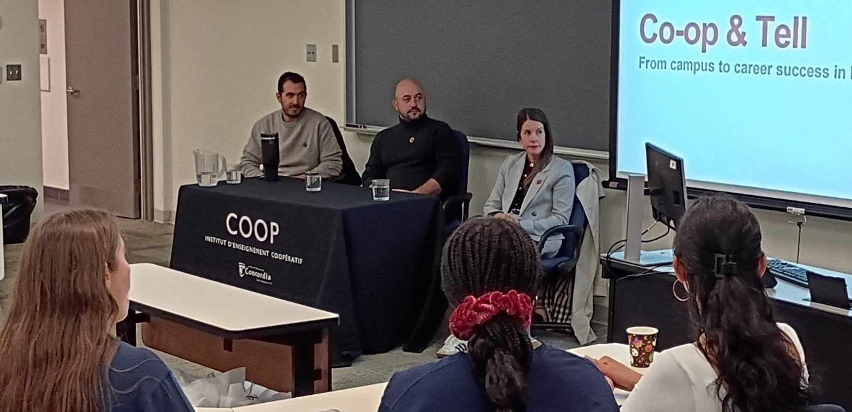 Co-op and Tell panel