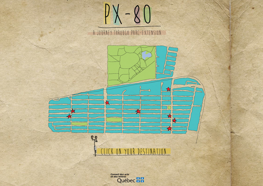 PX-80 Map