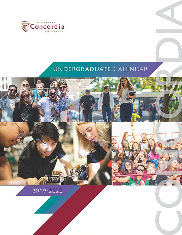 Undergraduate Calendar - Concordia University