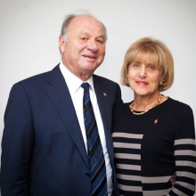 Portrait of Susan E. Raymer and Benjamin Wygodny
