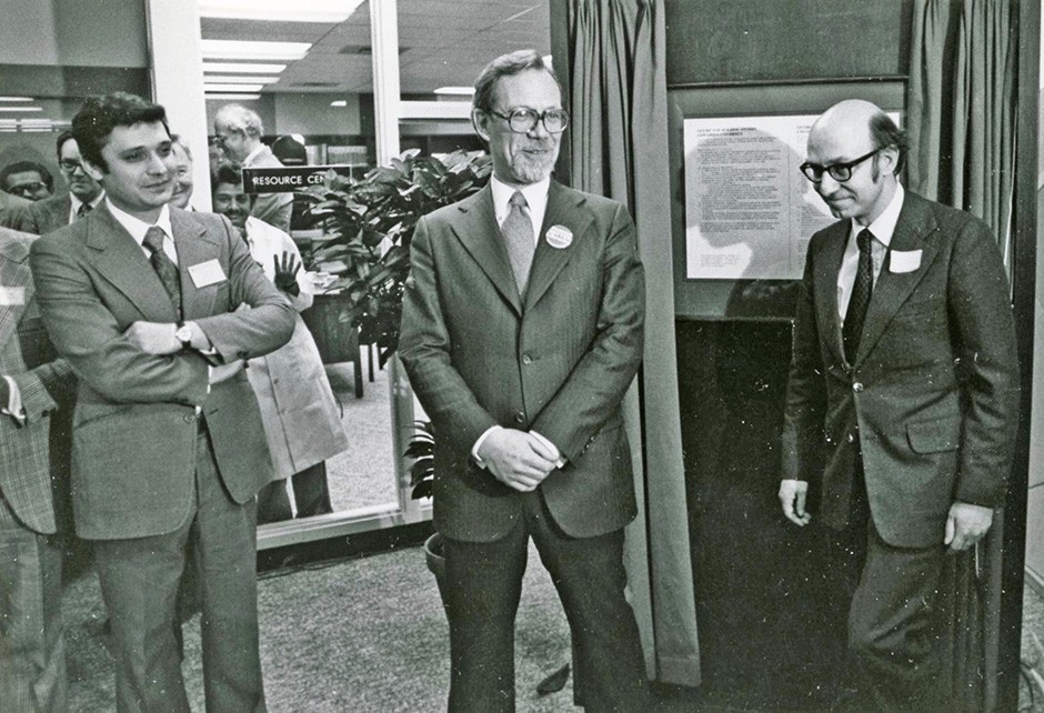 Inauguration of Centre for Building Studies, February 1978.