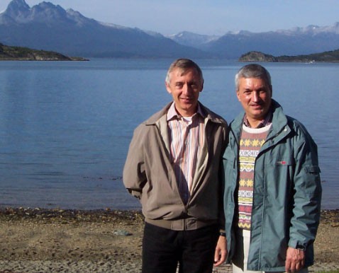 Robert Calderisi, BA 68, and his partner, Jean Daniel