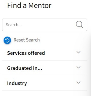 Find a Mentor - browse by keywords Find a Mentor - browse by keywords