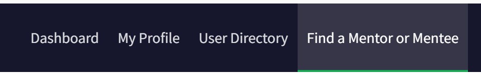 #CU Connect navigation menu