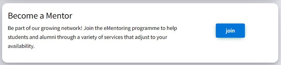 Become a Mentor