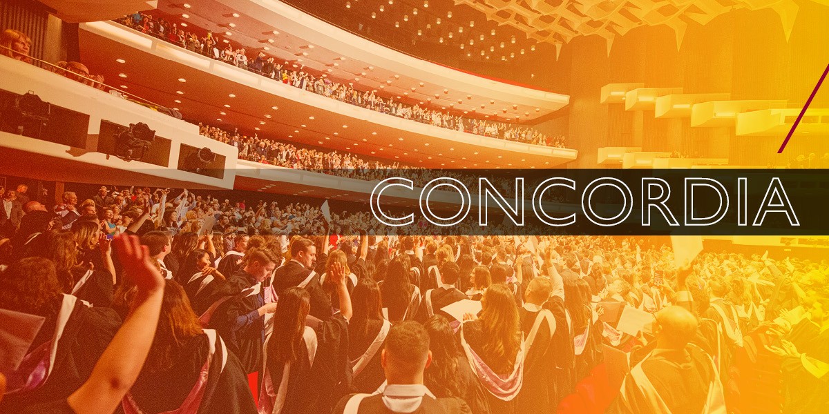 Image of graduating students at convocation