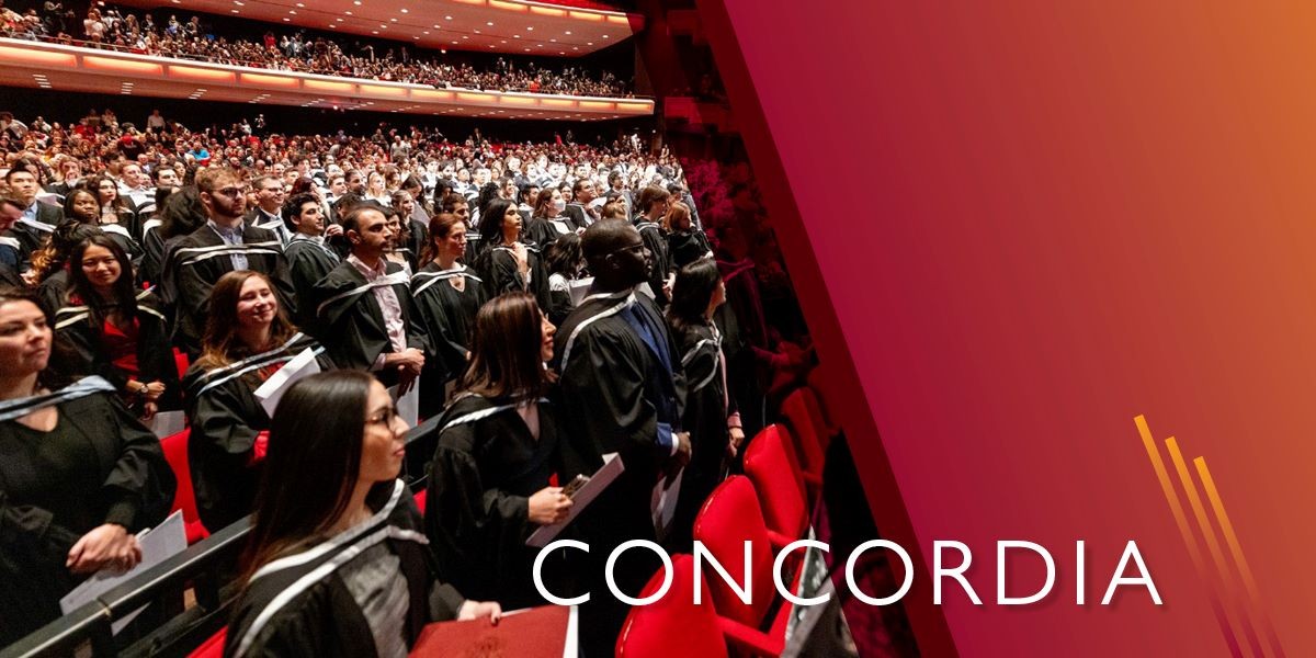 Image of graduating students at convocation.