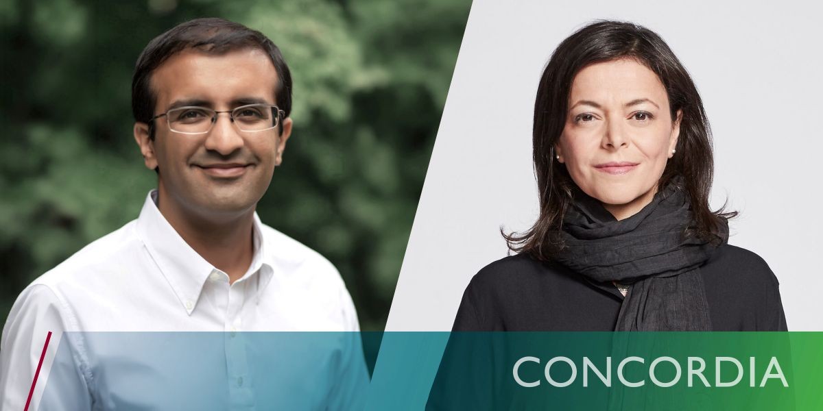 Portraits de Raj Panjabi et Nahlah Ayed.