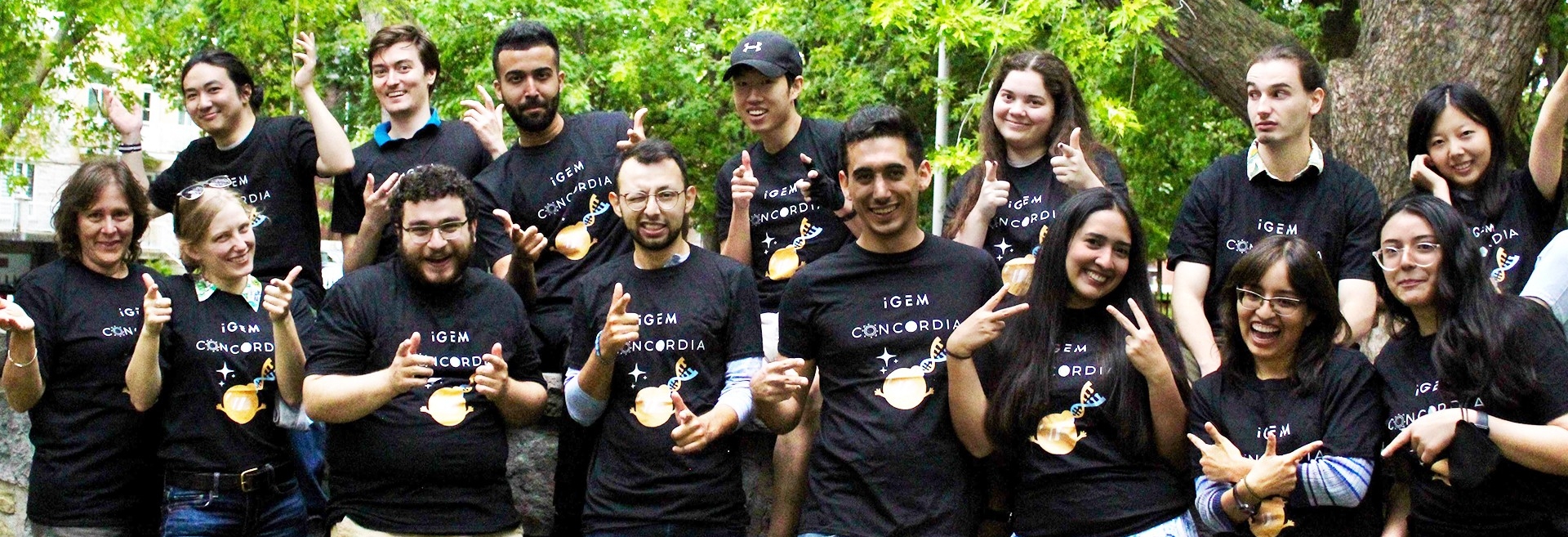 Members of the Concordia iGEM team Members of the Concordia iGEM team