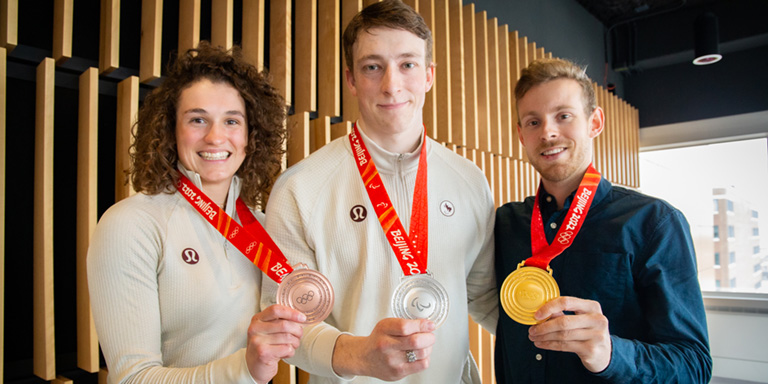 Concordia’s Beijing 2022 medallists honoured at special event