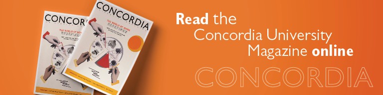 Read Concordia University Magazine online