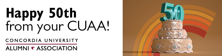 Happy 50th birthday from your CUAA!