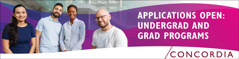 Applications open: Undergrad and Grad programs