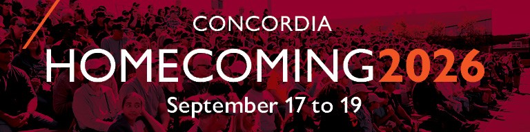 Concordia Homecoming 2026: September 17 to 19
