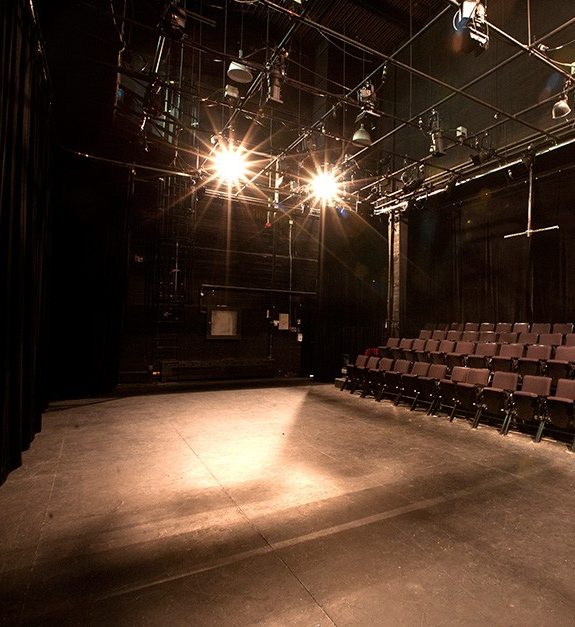 Cazalet theatre Cazalet theatre featuring empty stage featuring stage lights and empty seating